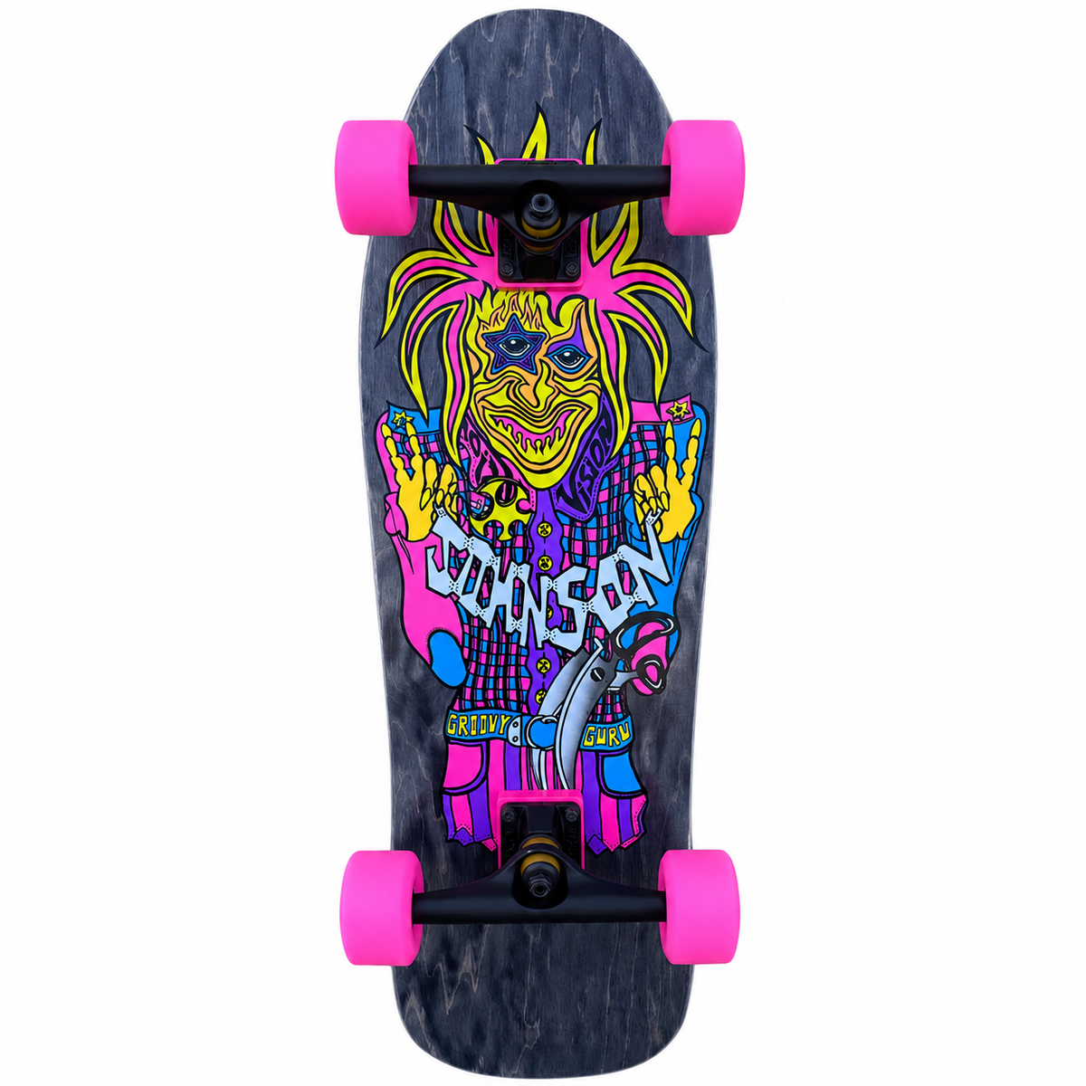 Vision Joe Johnson Groovy Guru Complete Skateboard - 9.5