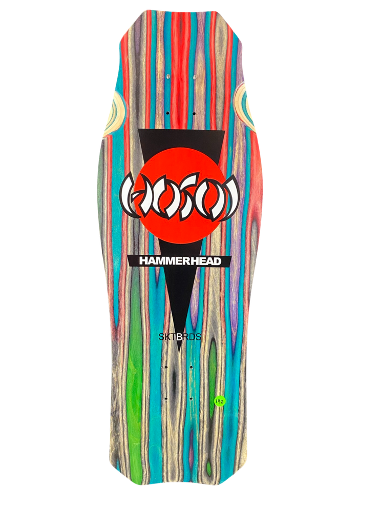 Hosoi Skateboards O.G. Hammerhead Swirl Limited Deck 