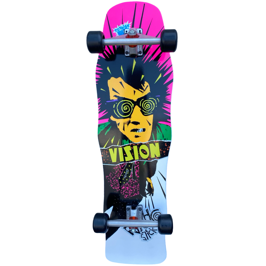Vision Psycho Stick Longboard Complete Skateboard - 10