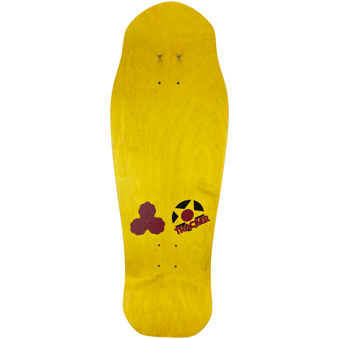 スケートボード VINTAGE SKATE LESTER KASAI STICKER x2 Vintage Sims Lester Kasai Splash Skateboard NOS Black / Neon Green