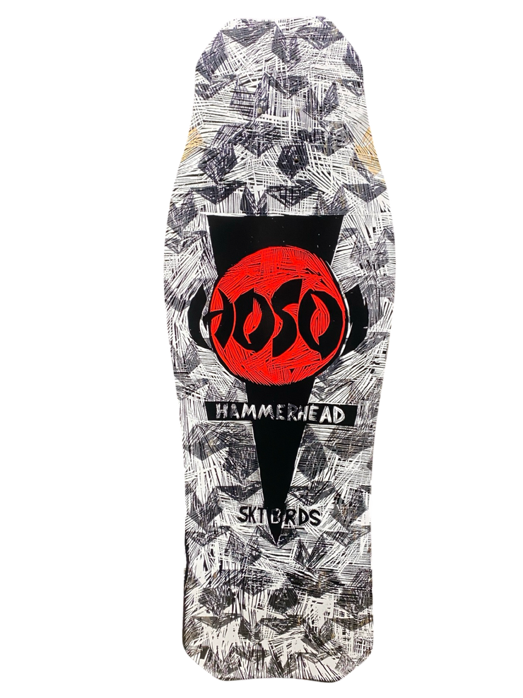Hosoi Skateboards x Sean Starwars O.G. Hammerhead WoodCut Stars Deck– 10.5"x31"