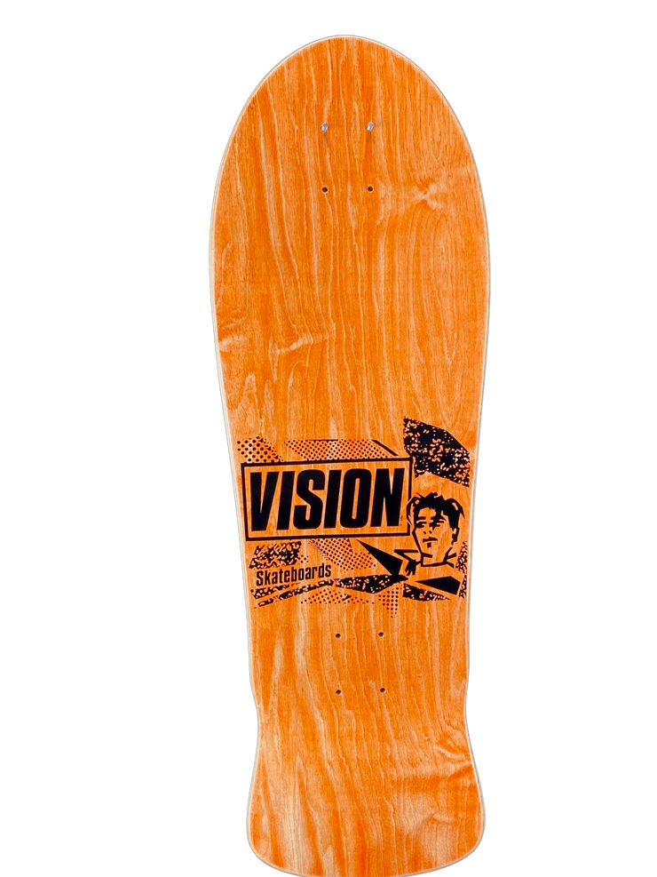 VISION ORIGINAL MG DECK-WOODCUT ART BY SEAN STARWARS- 10"x30"