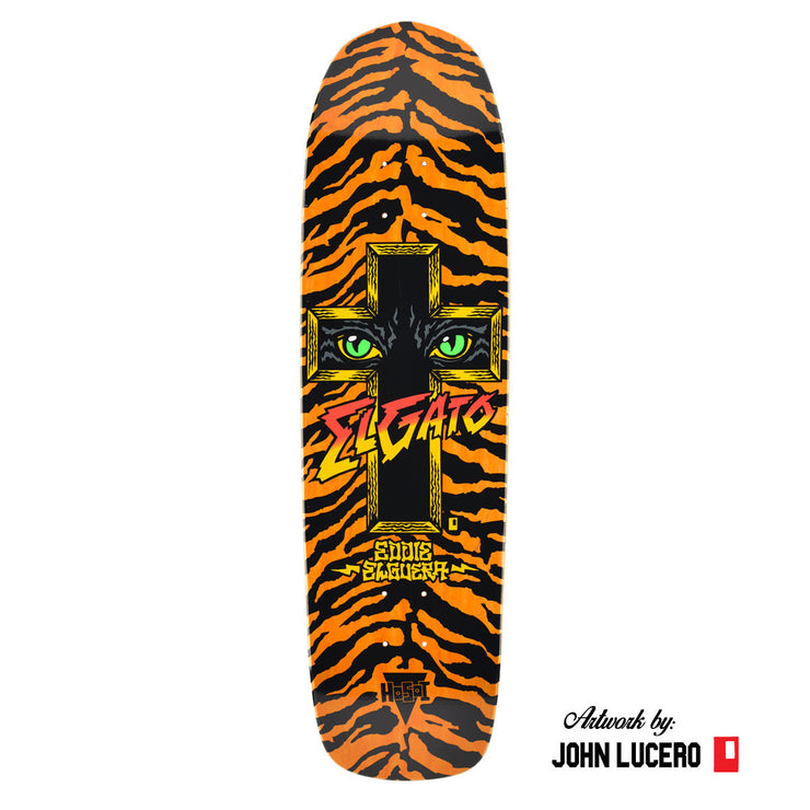 Hosoi Skateboards Cat Eyes Deck– 8.75"x32.75"- Orange