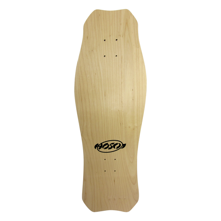 Hosoi Skateboards O.G. Hammerhead Gold Foil Deck Signed – 10.5"x31"