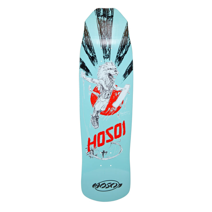Hosoi Skateboards Hosoi King Deck– 9"x32.25"- Turquoise