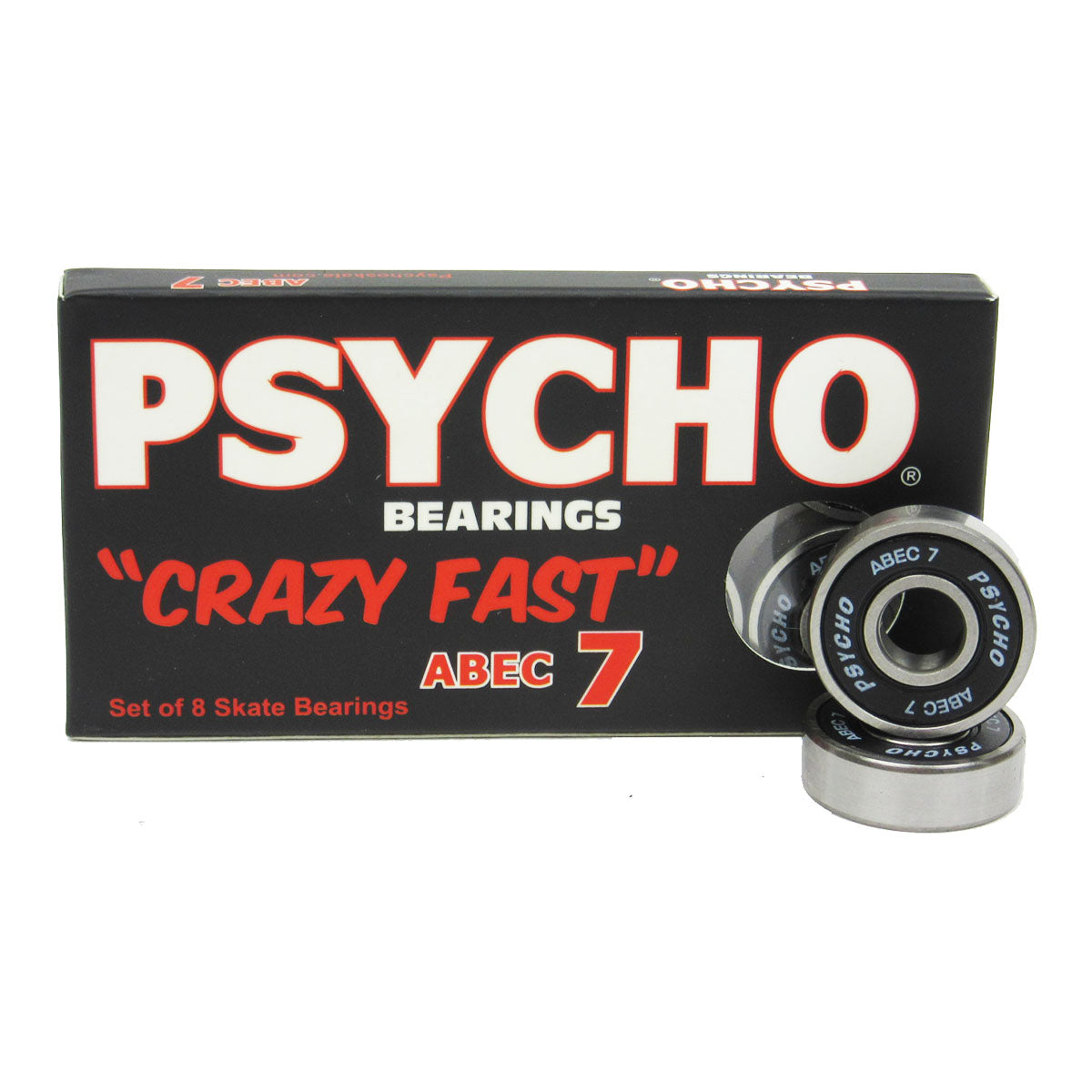 Psycho Swiss Tech Bearings – Select Skate Shop