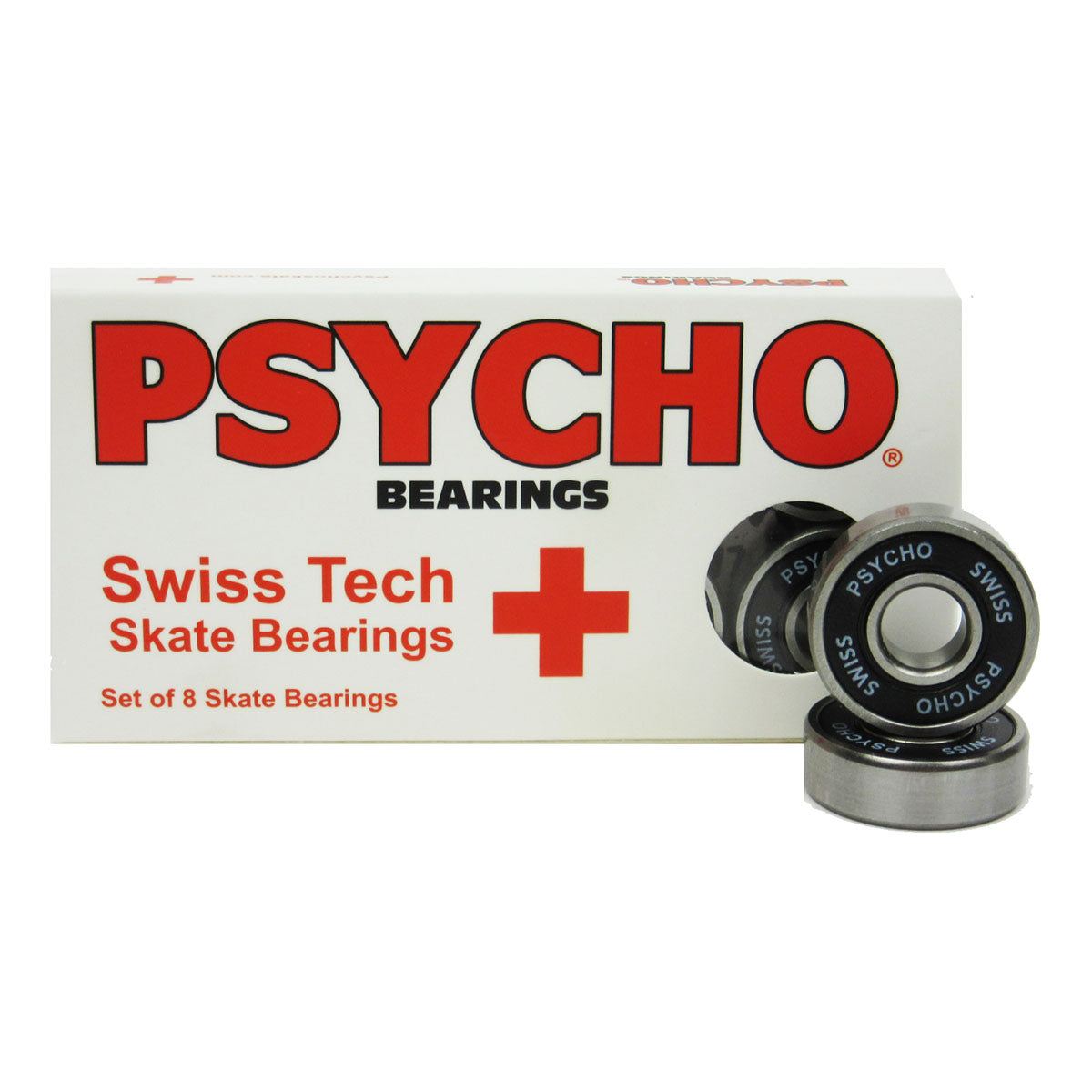 Psycho Swiss Tech Bearings – Select Skate Shop