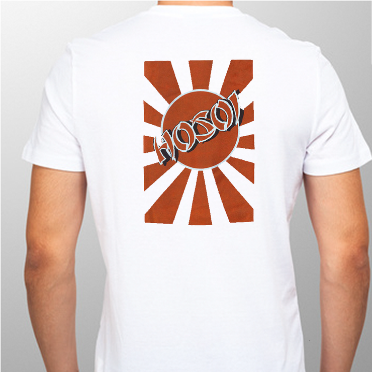 Hosoi Rising Sun Logo T-Shirt - White