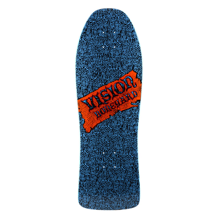 Vision Boneyard Deck - 10"x30.5" - Blue