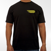 Tracker Wings Men's T-shirt- Blk/Yel
