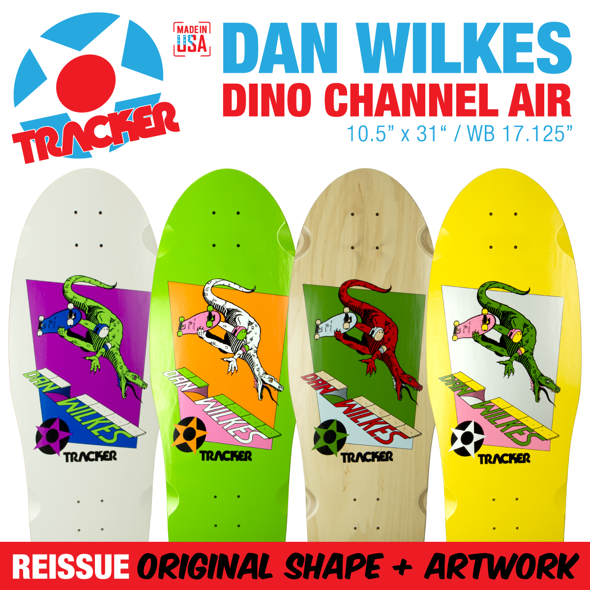 Tracker Decks- Dan Wilkes – Select Skate Shop