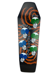 Coffin Vision Groholski Mini Skeleton Halloween Horror Series Deck-Limited time offer-9.5"x32"