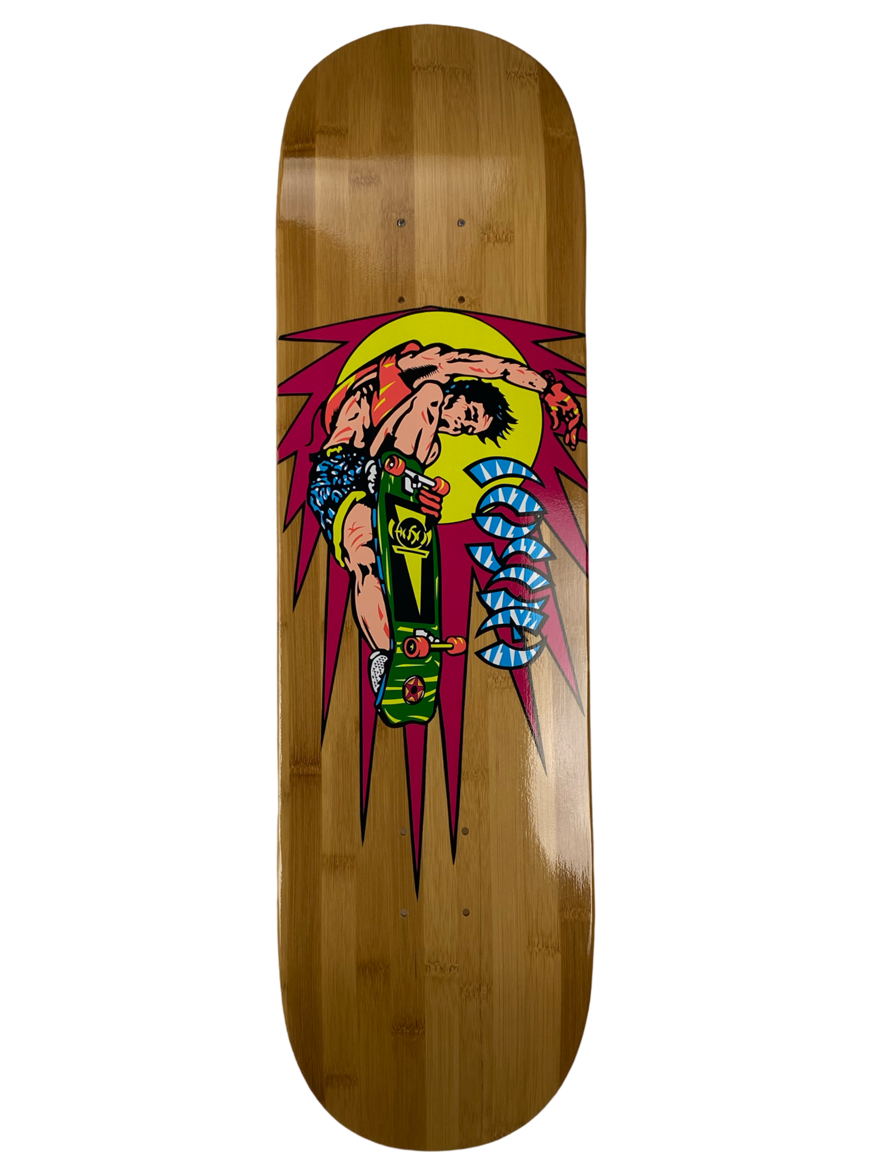 Hosoi Rocket Air Bamboo deck- Popsicle Shape 8