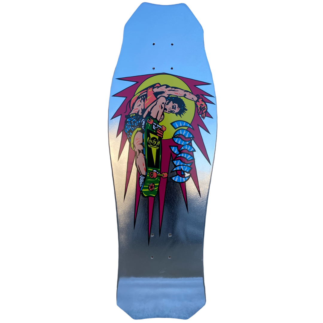 Hosoi Skateboards Rocket Air Limited Colorway - Silver Foil Deck – 10.25