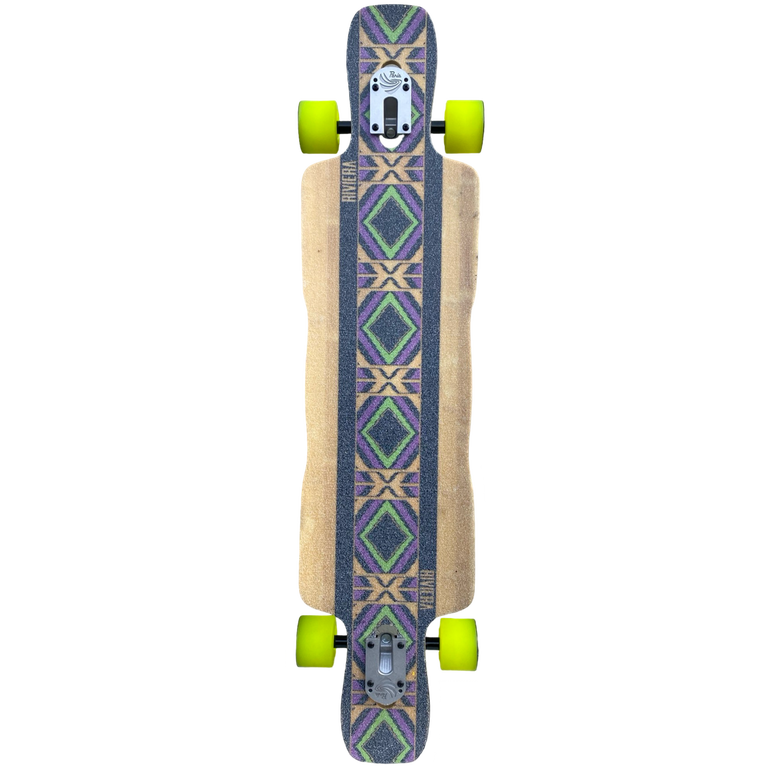 SALE Riviera Dineh Drop Through Longboard Complete Blem - 8.75