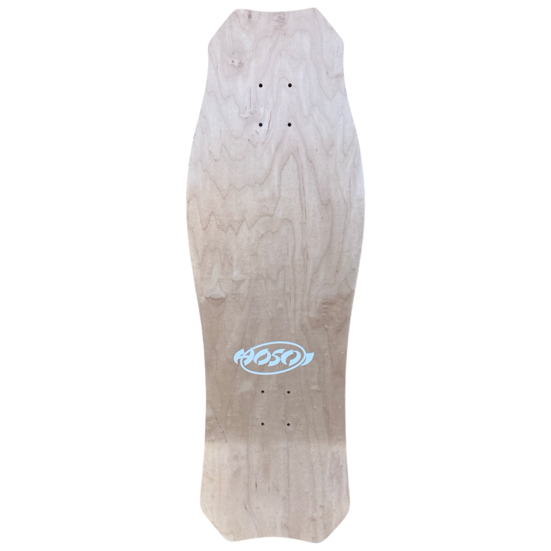 Hosoi Skateboards O.G. Hammerhead Checkerboard Limited Colorway - Silver Foil Deck– 10.5