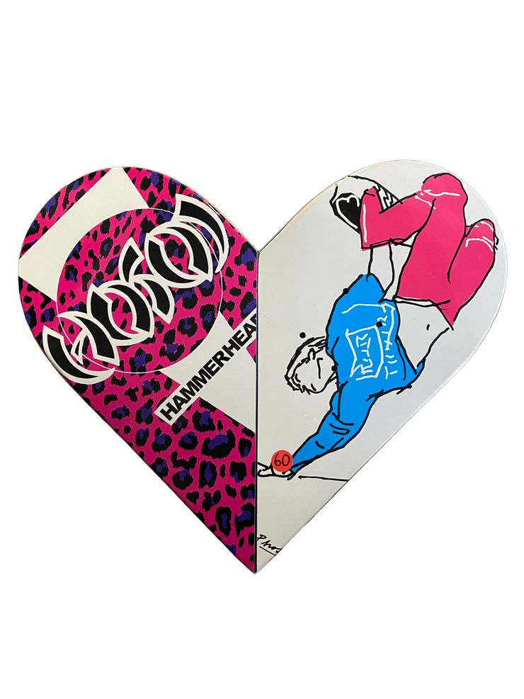 Skateboard Heart Art 