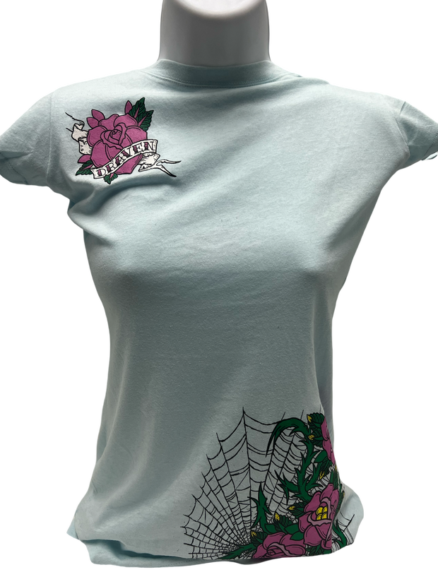 Draven Web Rose T-Shirt