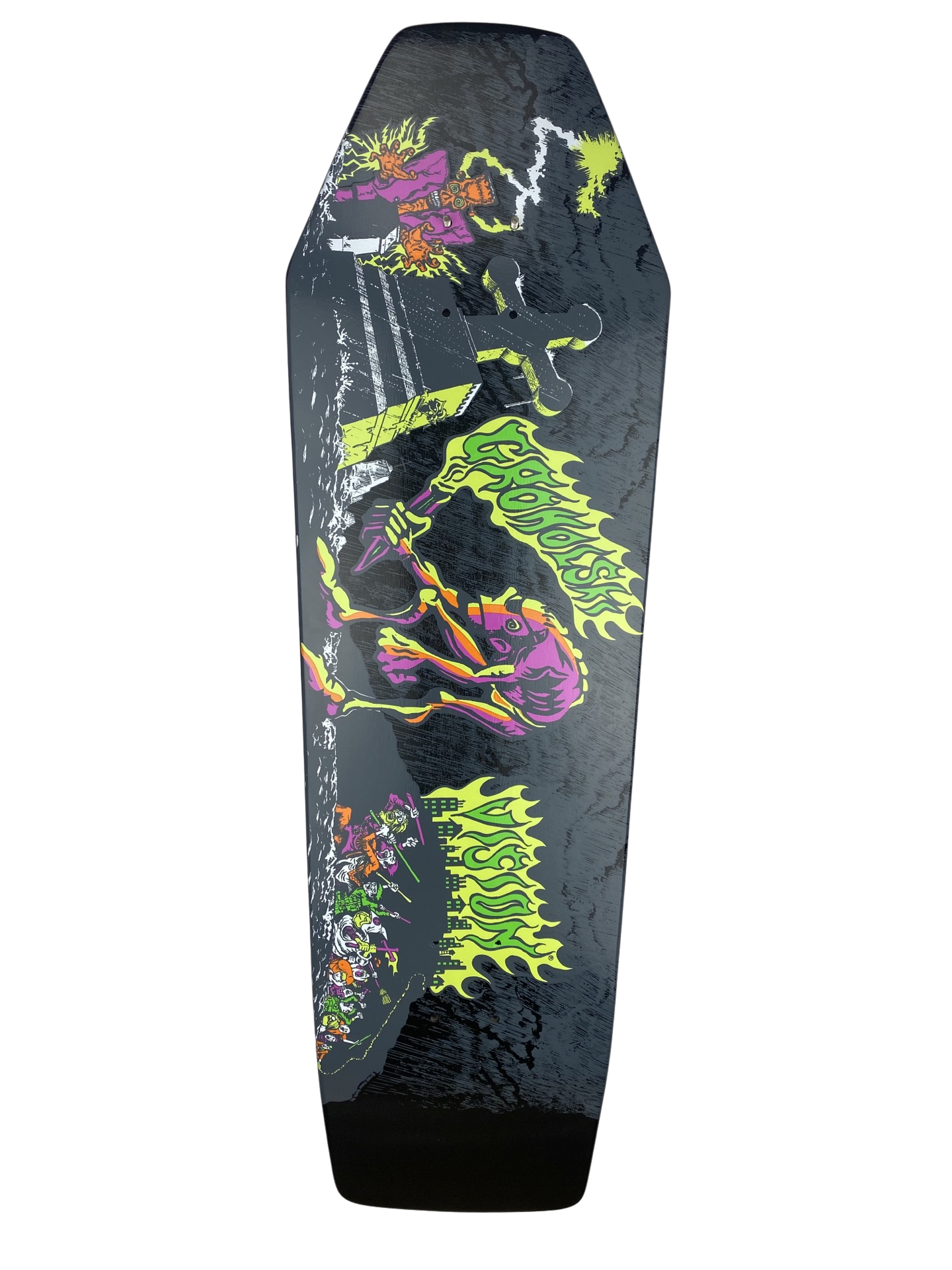 Coffin Vision Groholski Graveyard Mob Halloween Horror Series Deck-Limited time offer-9.5