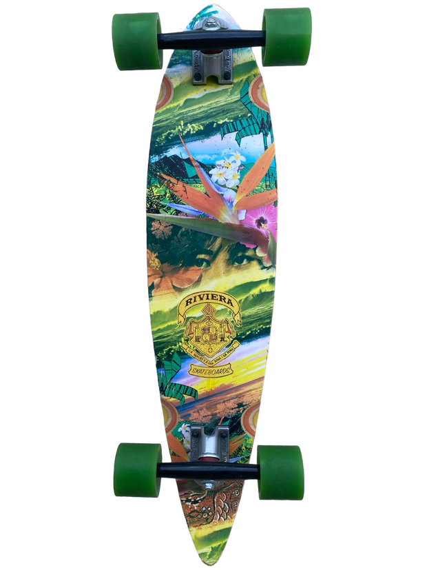 SALE Riviera Pintail Longboard Complete Blem - 7.5"x32"