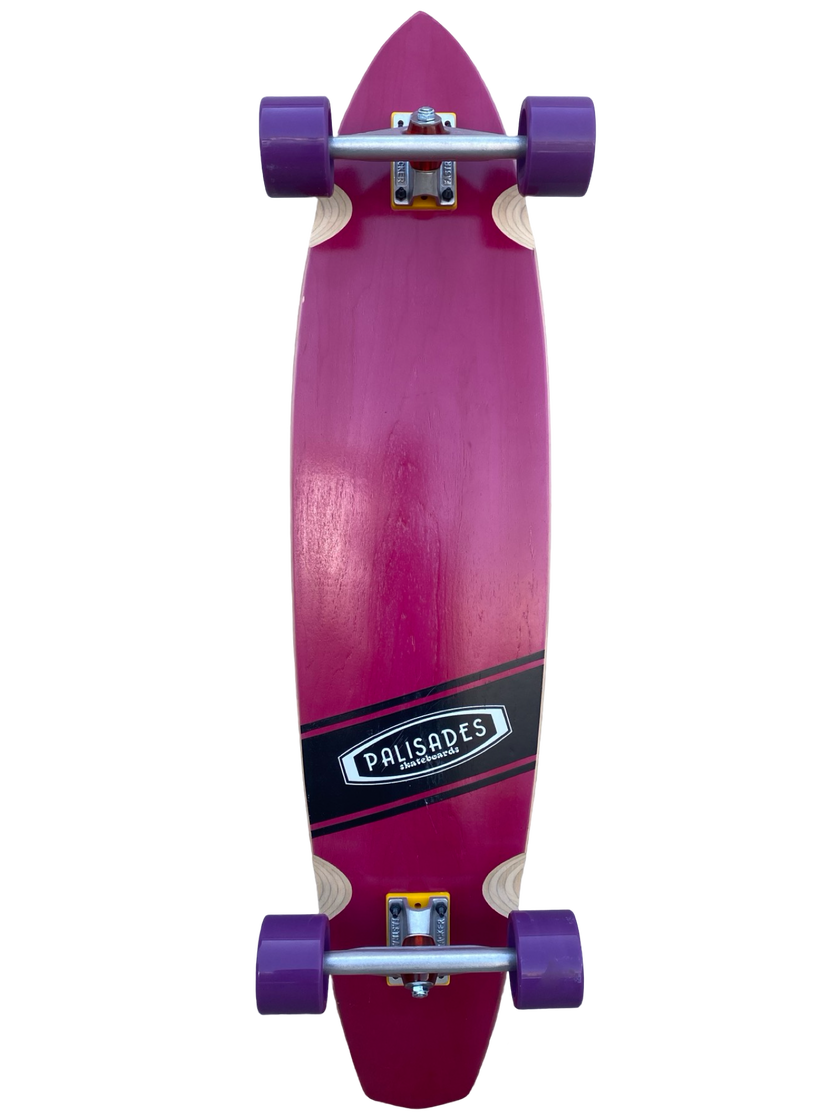 SALE Palisades Pintail Longboard Complete Blem - 9.25"x40.25"