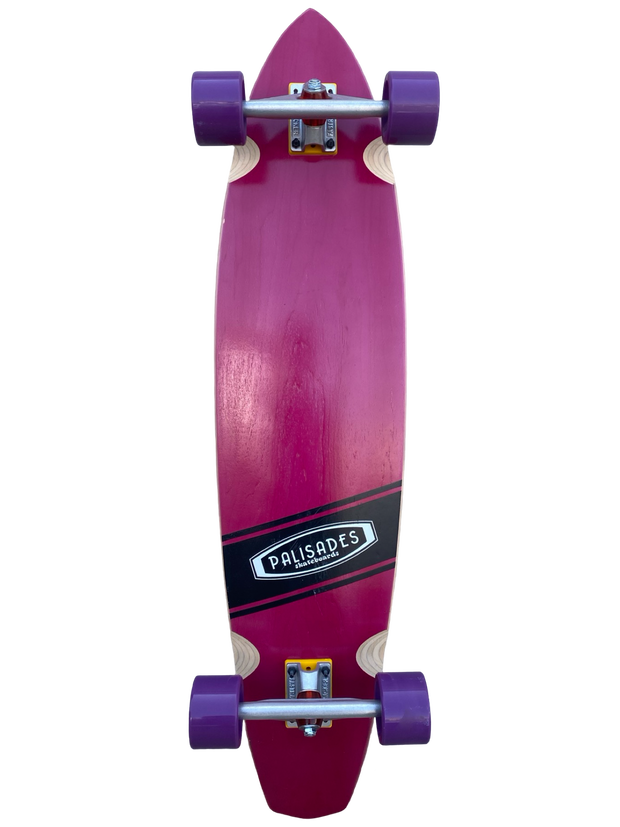 SALE Palisades Pintail Longboard Complete Blem - 9.25"x40.25"