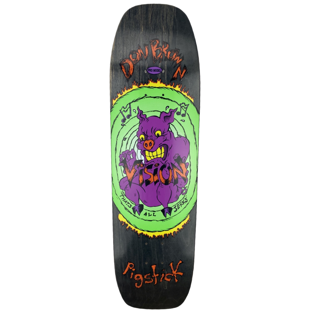 Vision Don Brown Pig Stick Modern Shape Deck - 8.75