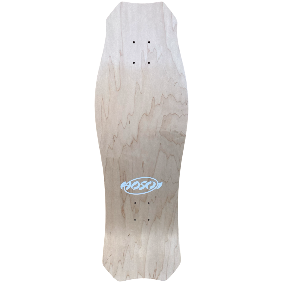 Hosoi Skateboards Rocket Air Limited Colorway - Silver Foil Deck – 10.25