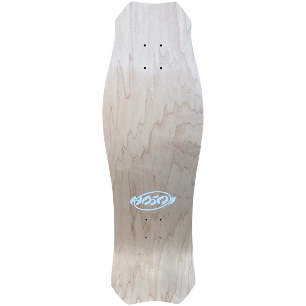 Hosoi Skateboards Rocket Air Limited Colorway - Silver Foil Deck – 10.25"x30.25"