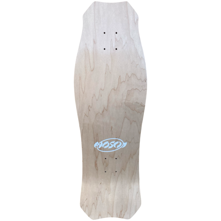 Hosoi Skateboards Rocket Air Limited Colorway - Silver Foil Deck – 10.25"x30.25"