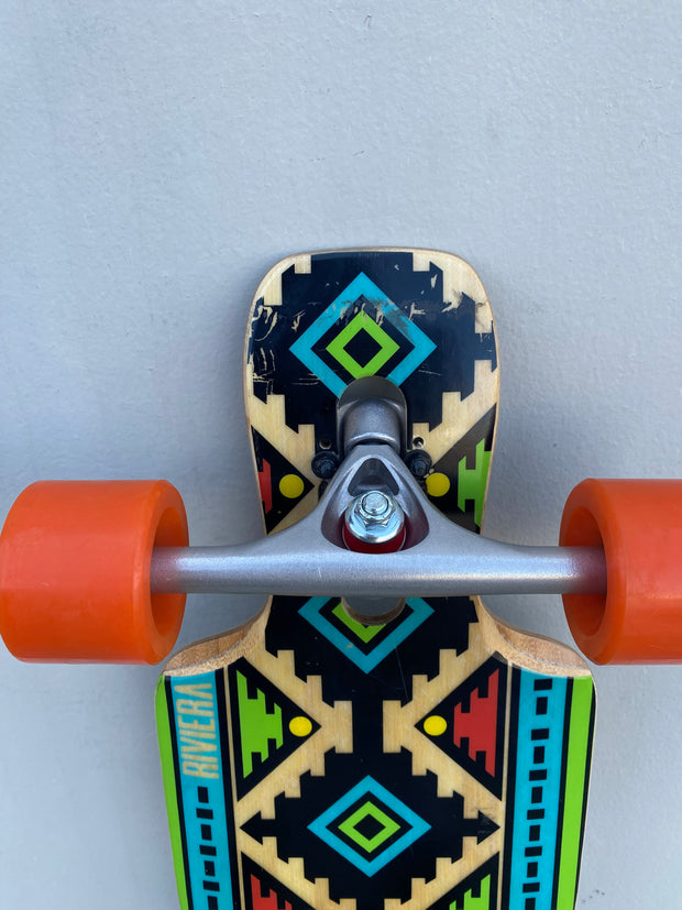 SALE Riviera Drop Through Longboard Complete - 8.75"x37"