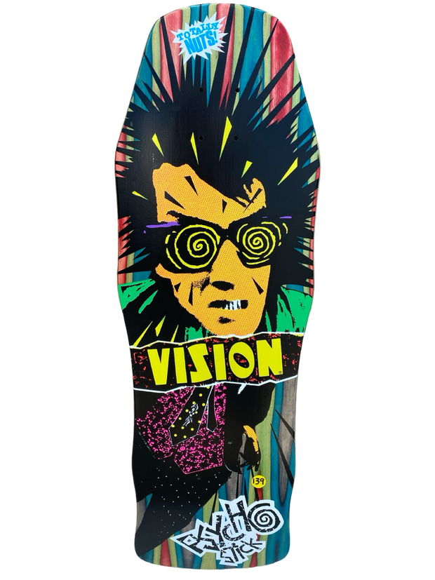 Vision Original Psycho Stick Swirl Limited Deck 