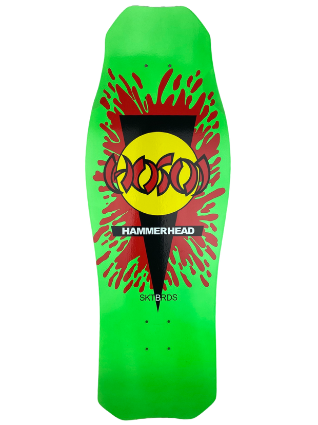 Hosoi Skateboards O.G. Hammerhead Splat Deck– 10.5" x 31"