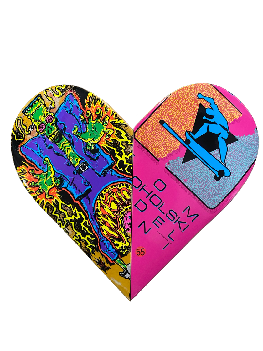 Skateboard Heart Art #55