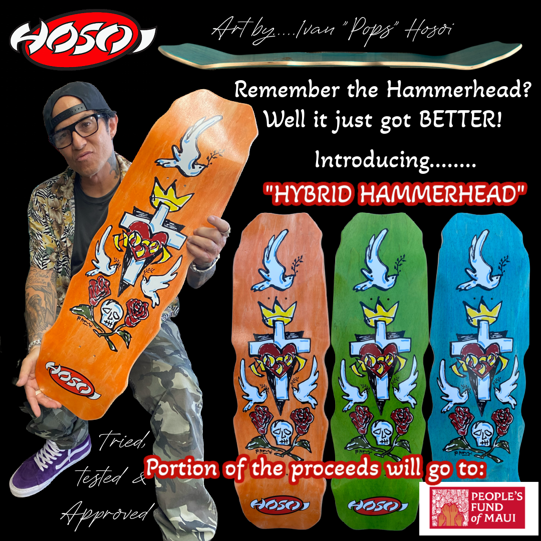 Hosoi Hammerhead Hybrid Deck 9.5 Hosoi Hammerhead Hybrid Deck 9.5