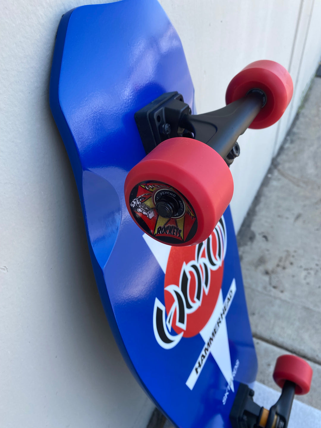 HOSOI O.G. ハンマーヘッド ショッカー デッキ ブルー ホソイ DC3465CA-77B5-443F-ADA6-