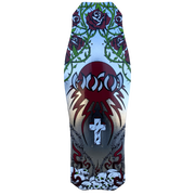 Hosoi Skateboards Skull N' Roses OG Hammerhead Limited Colorway - Silver Foil Deck – 10.5"x31"