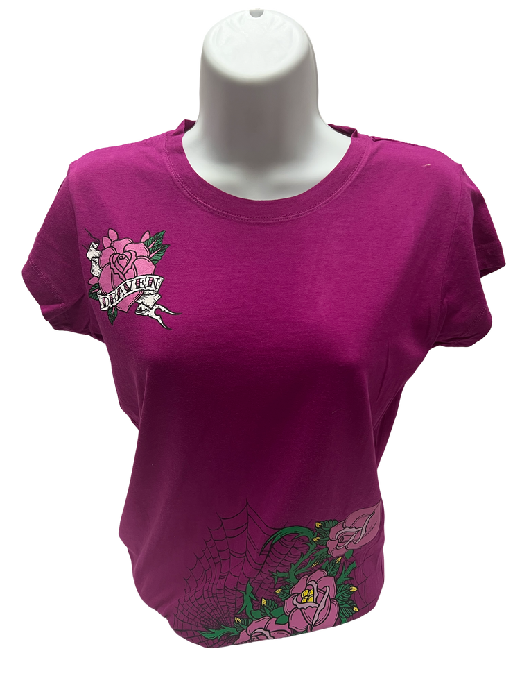 Draven Web Rose T-Shirt