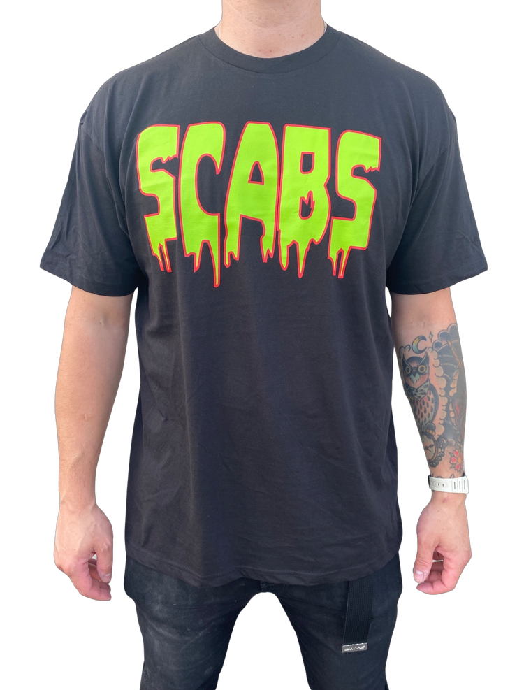 SCABS Ghoul T-Shirt- BLK Halloween Horror Series