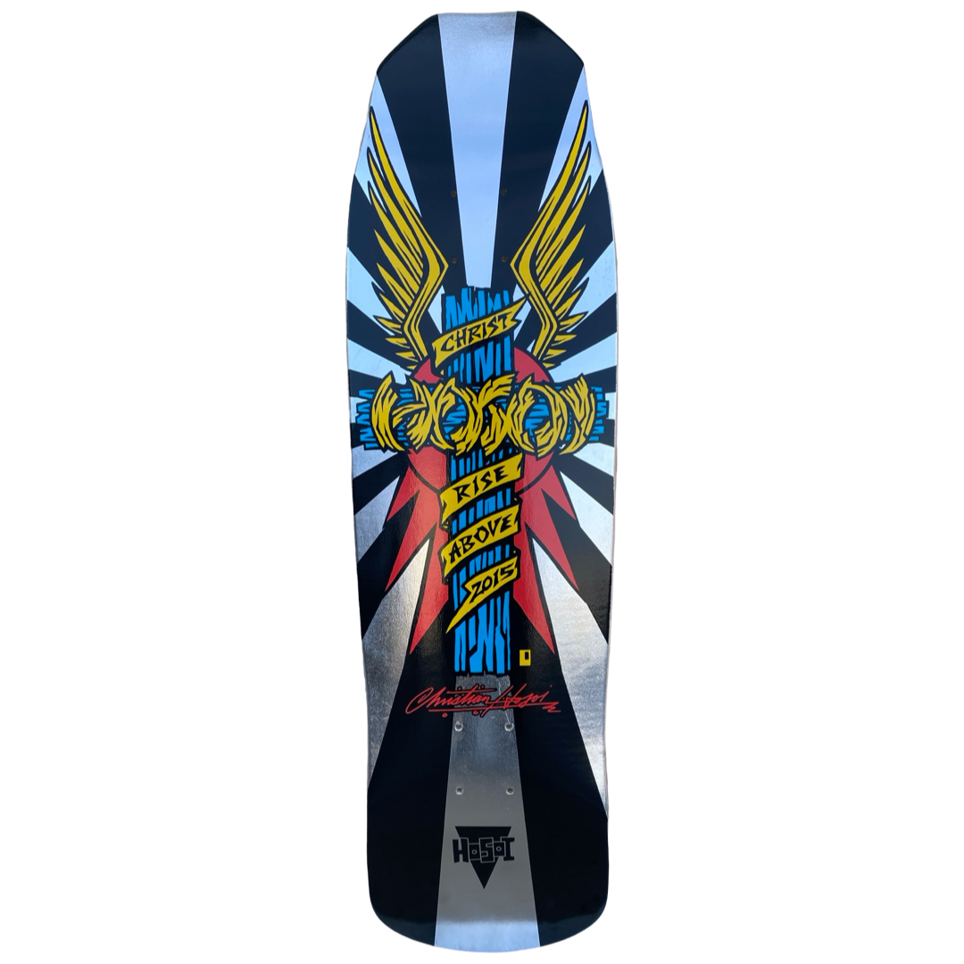 Hosoi Skateboards Wings Limited Colorway - Silver Foil Deck 9