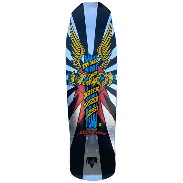 Hosoi Skateboards Wings Limited Colorway - Silver Foil Deck 9"x33.25"