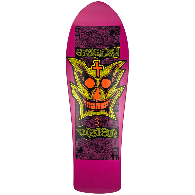 Vision Grigley III LOVE Limited color way Deck - 9.75"x31"