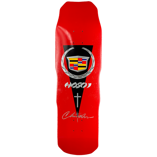 Hosoi Skateboards  Cadillac Deck Signed- 9.25"x32.5"