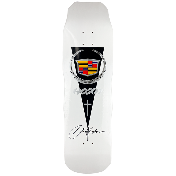 Hosoi Skateboards  Cadillac Deck Signed- 9.25"x32.5"
