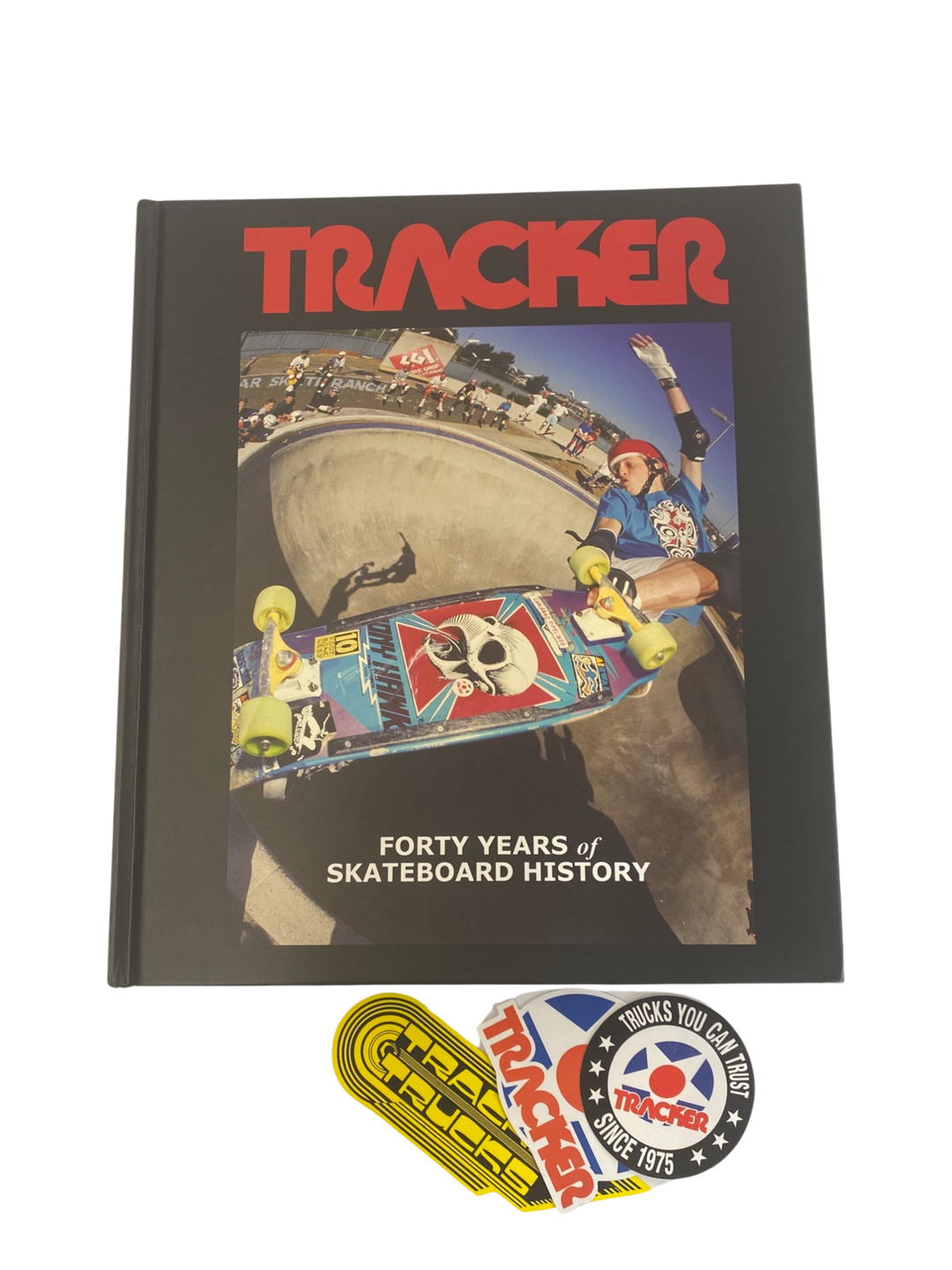 趣味・スポーツ・実用 TRACKER: FORTY YEARS of SKATEBOARD HIST TRACKER_BOOK_PRODUCT_PHOTO_FRO