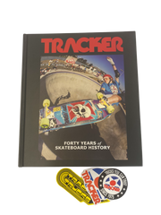 TRACKER TRUCKS FORTY YEARS of SKATEBOARD HISTORY Signed by Larry Balma