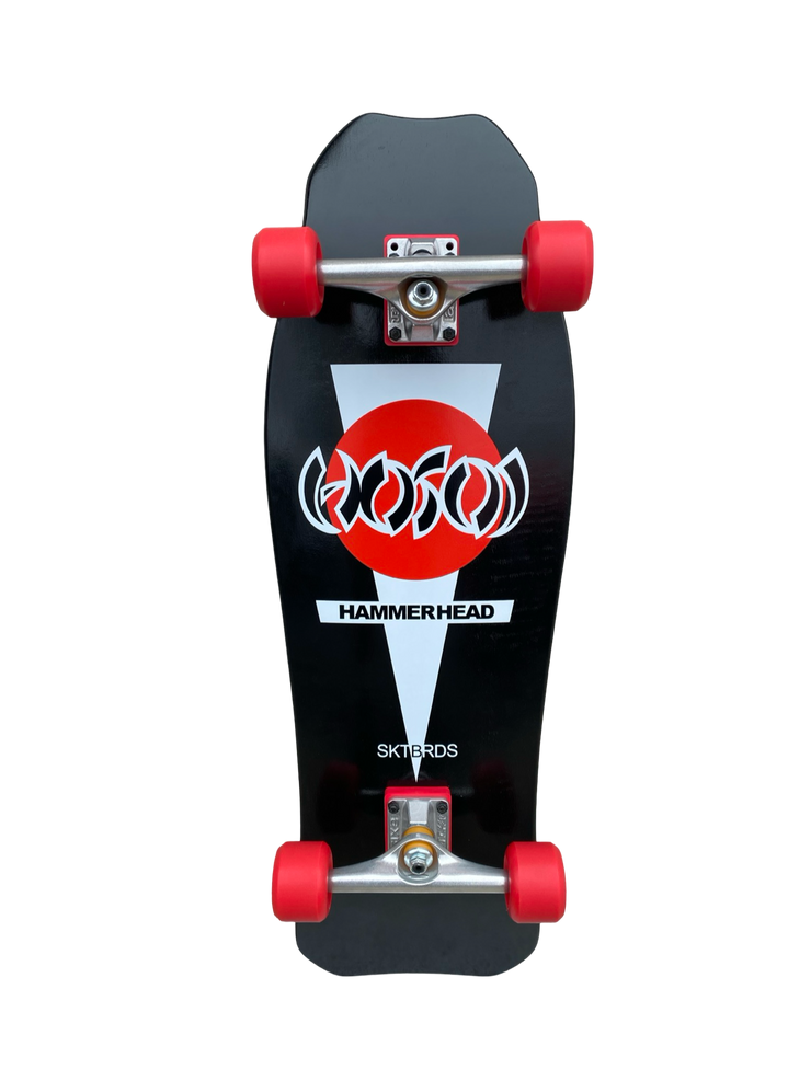 Hosoi Hammerhead Double Kick Complete Skateboard- 10.25"x31"