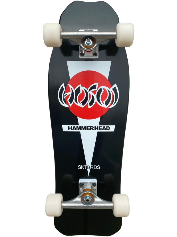 Hosoi Hammerhead Double Kick Complete Skateboard- 10.25"x31"