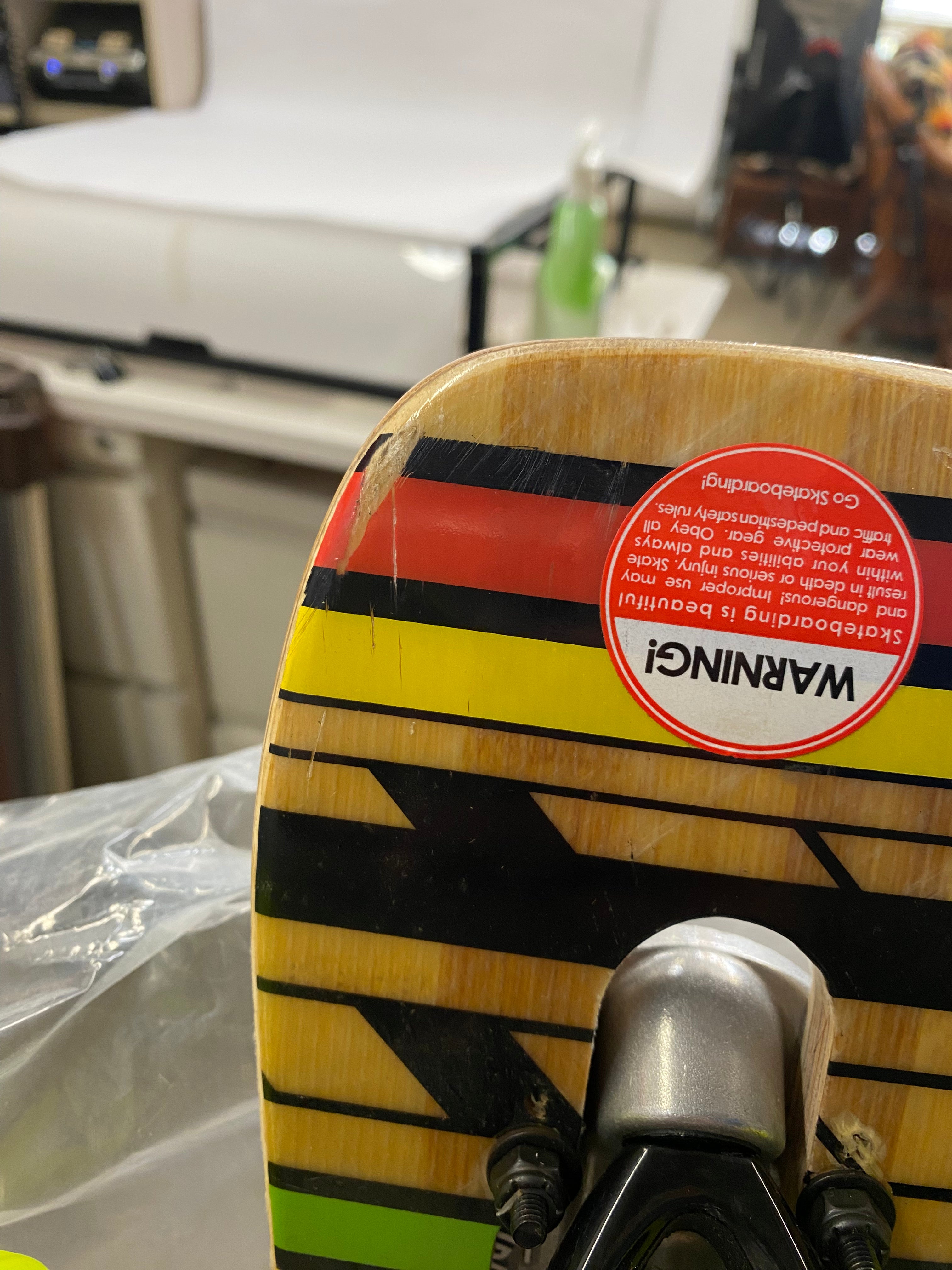 SALE Riviera Dineh Drop Through Longboard Complete Blem - 8.75