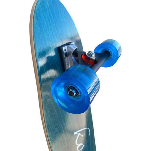 Koastal Orca - 46" Longboard Skateboard - Complete